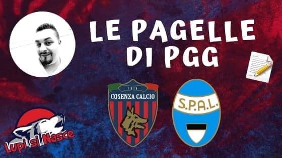 pagelle cosenza spal