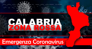 Emergenza Coronavirus, la Calabria passa in zona rossa