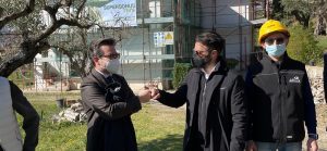 In foto: avv. Gregorio Iannotta, sindaco di San Vincenzo Lacosta (CS) e Marcello Chiappetta, responsabile LaBrick srl