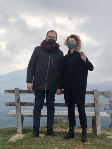 Luigi de Magistris e Stefania Emmanuele