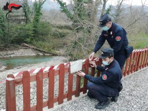 San Sosti_ lavori abusivi lungo l’alveo del fiume Rosa, denunciato un uomo 2
