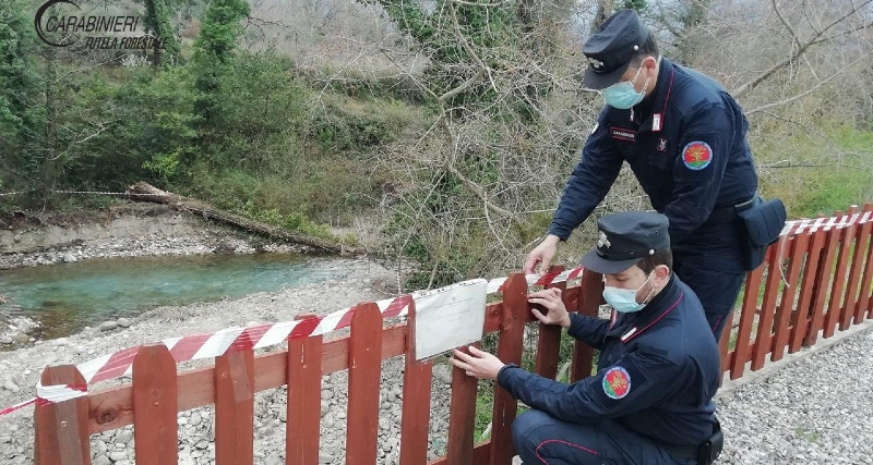 San Sosti _ lavori abusivi lungo l’alveo del fiume Rosa, denunciato un uomo