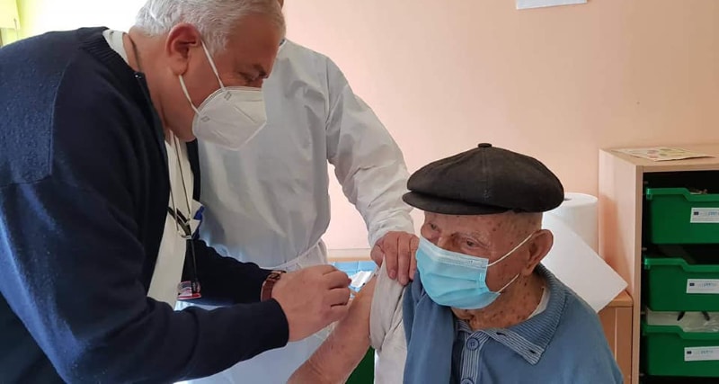 Saracena (CS)_ vaccinati gli ultra ottantenni per un totale di 204 dosi