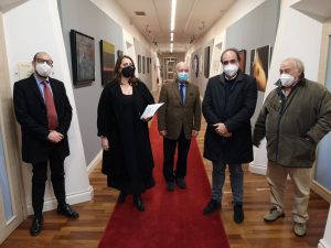 da sx Borrello, Nesci, Leonetti, Aceto, Piccione - Anbi Calabria e Coldiretti hanno incontrato la sottosegretaria per il sud Dalila Nesci