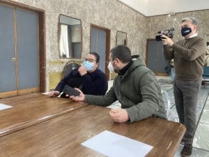 i rappresentanti di Prendocasa all' incontro tavolo tecnico Cosenza
