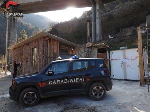 Longobucco, abusivismo edilizio: sigilli ad un manufatto realizzato nell’area protetta