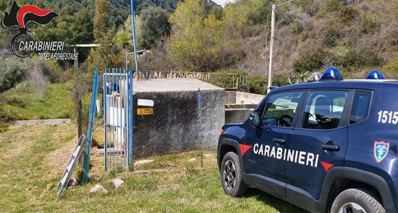 Controlli stazione di Oriolo dei Carabinieri Forestale con diversi sequestri