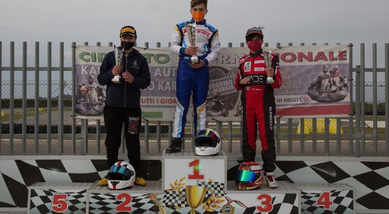 Esordio a Jesolo del Cosentino Quintieri al campionato Italiano ACI Karting