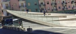 I primi cosentini a Piazza Bilotti Cosenza