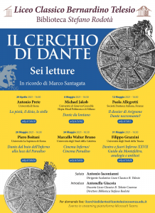 Liceo Telesio di Cosenza, iniziati i festeggiamenti per i 700 anni di Dante