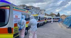 ambulanze in coda e 40 in attesa di un letto a Cosenza Covid-19