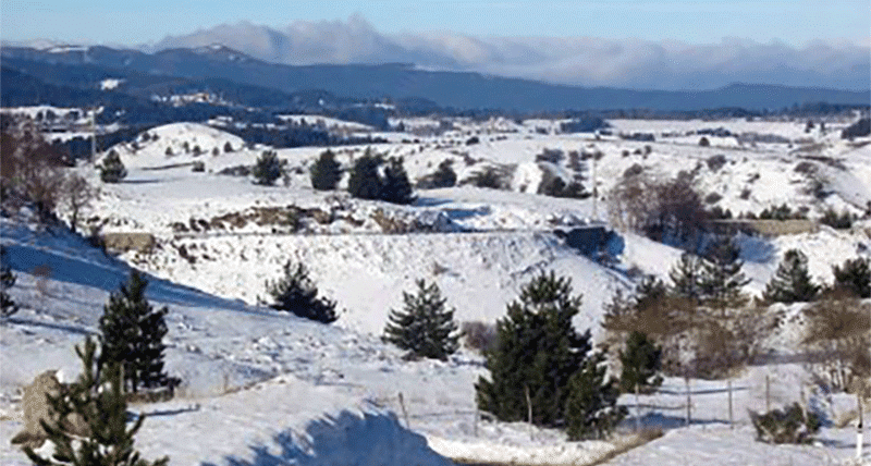 In Sila torna a nevicare, maltempo un pò ovunque in Calabria