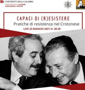 Unical: lotta alle mafie tra memoria e testimonianza nell’anniversario di Giovanni Falcone