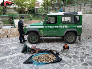 Cotronei, pesca di frodo con generatore di corrente: tre persone denunciate