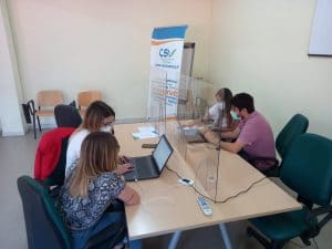 I ragazzi al lavoro