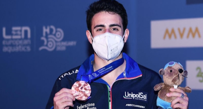 Il cosentino Giovanni Tocci conquista il bronzo agli Europei di Budapest