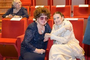 Isabella Sisca e Carla Fracci