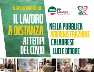 Lavoro a distanza ai tempi del Covid nella PA , Cisl: "Luci ed ombre"