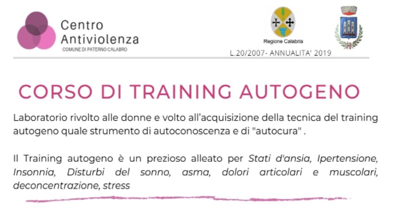 Proseguono le attività del centro Antiviolenza a Paterno Calabro