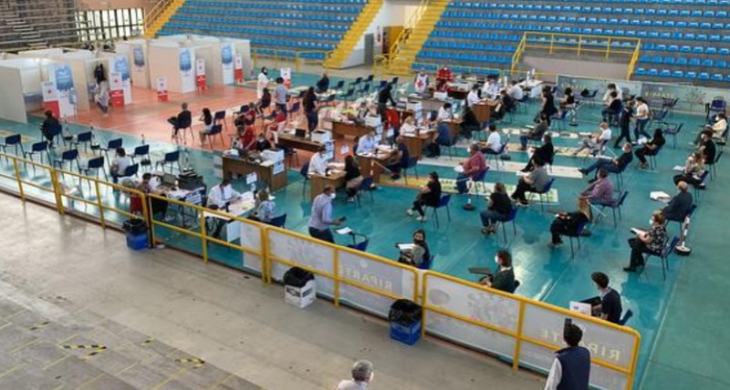 Spirlì a Corigliano Rossano_ «Vaccinate 800mila persone in Calabria»