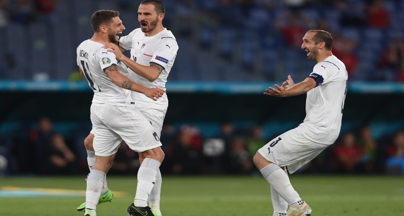 Euro2020_ buona _la prima_ per l'Italia e per il _cosentino_ Berardi PH. UEFA EURO 2020