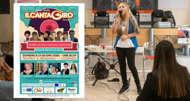 Gran Galà de _Il Cantagiro_ domenica 13 giugno al Rendano di Cosenza
