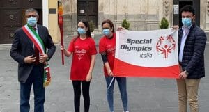 Ha fatto tappa a Cassano la Torcia Olimpica dei Giochi Nazionali Special Olympics