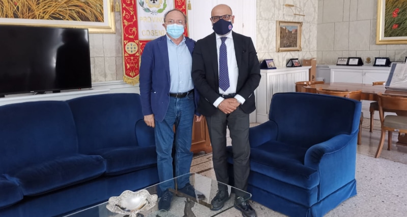 L'Associazione Giorgio La Pira incontra il Presidente della Provincia di Cosenza