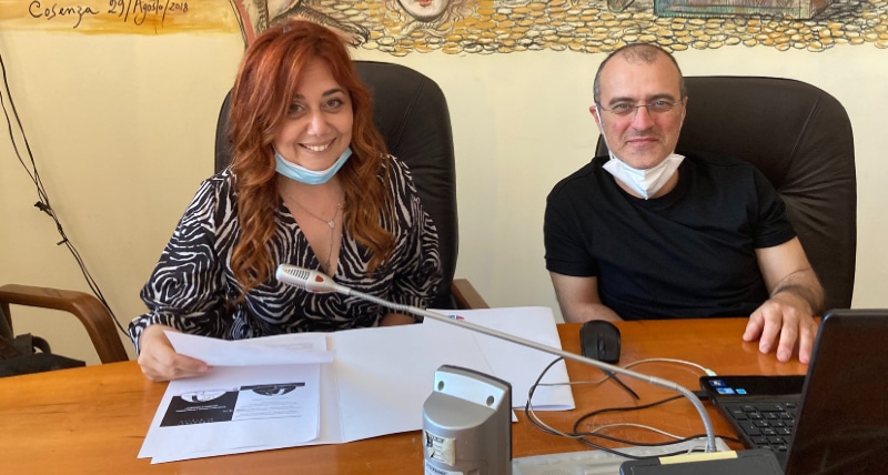 La cantante cosentina Rosa Martirano presenta in Commissione cultura il suo progetto “Pescatori di stelle”