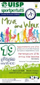 La locandina dell'evento (Cosenza)