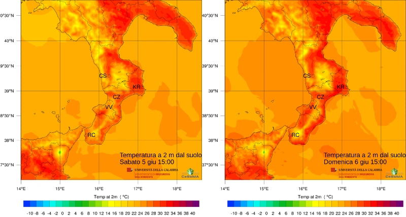 Meteo Calabria 5-6 giugno_ bel tempo per quasi tutto il weekend