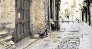 Nuovo crollo a Cosenza vecchia_ corso Telesio chiuso al traffico