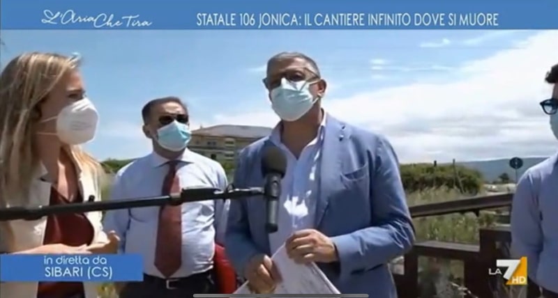 Sulla Strada Statale 106 Jonica _L'aria che tira non è buona_