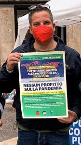 Il Segretario Generale CGIL Cosenza UMBERTO CALABRONE
