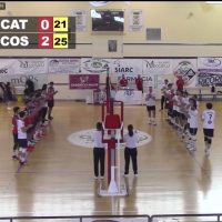 Un momento della gara tra ABVT Cosenza e Catanzaro