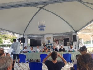 inaugurazione elettra tavolo