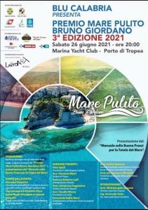 locandina "Mare pulito Bruno Giordano"