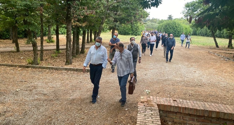COMUNE CASSANO _CONSEGNATO PER LA GESTIONE ALLA COOP SOC VERSO L'ALTRO IL PARCO DEL MONTE