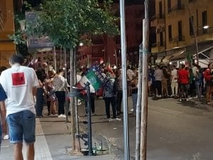 Cosenza in piazza per l'Italia