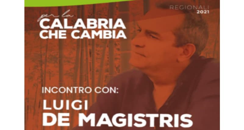 De Magistris all'Unical lunedì 19 luglio 2021_ l'università e i giovani al centro del dibattito