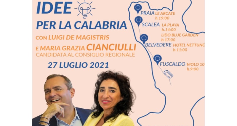 ELEZIONI REGIONALI, MARIA GRAZIA CIANCIULLI INCONTRA, CON DE MAGISTRIS, I CITTADINI DELLA COSTA TIRRENICA