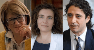 Elisabetta Barbuto, Anna Laura Orrico e Paolo Parentela