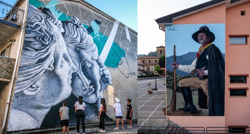 Gulìa Urbana _ la street-art inaugura le nuove opere a Belsito, San Giorgio Albanese e Bianchi