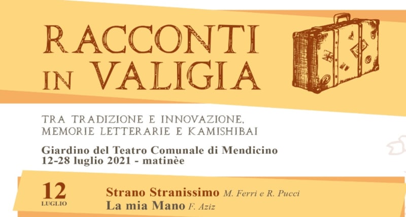 I _racconti in valigia_ della compagnia Porta Cenere al Teatro di Mendicino