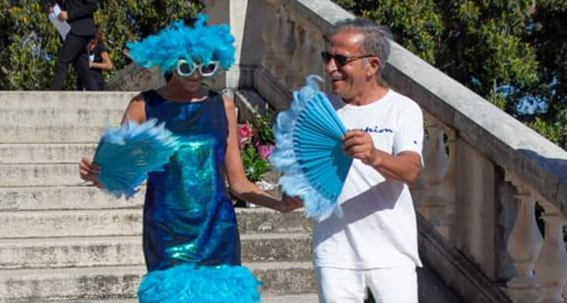 Il fashion designer cosentino Claudio Greco guest star al Festival della moda italiana di Sanremo