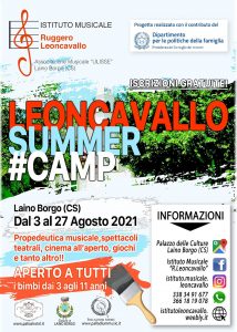 LEONCAVALLO SUMMER CAMP