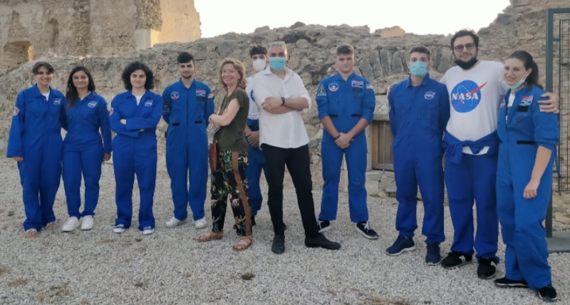 Successo per l'inaugurazione della mostra Space Adventure al Castello della Valle di Fiumefreddo Bruzio