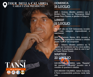 TOUR 18-20 LUGLIO
