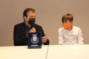 il Sindaco ed Ermanno Quintieri