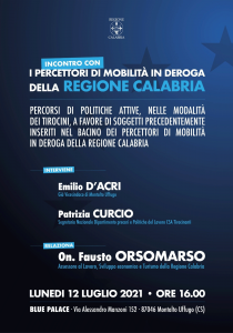 Incontro Tirocinanti - Assessore regionale Fausto Orsomarso